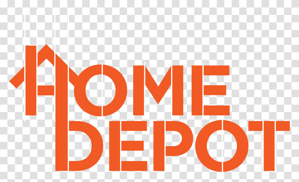 Home Depot Logo, Word, Alphabet, Label Transparent Png