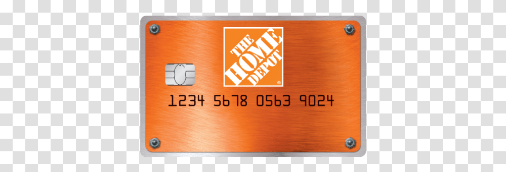 Home Depot, Credit Card, Label, Business Card Transparent Png