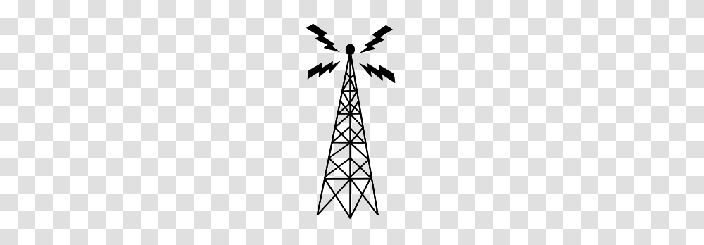 Home, Electric Transmission Tower, Power Lines, Cable, Sword Transparent Png
