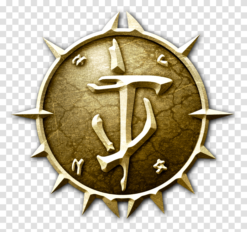 Home Emblem, Gold, Symbol, Compass, Logo Transparent Png