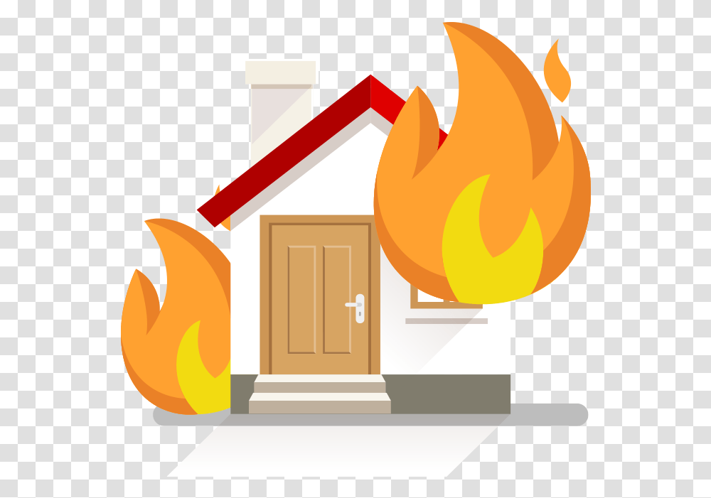 Home Fire Cartoon, Flame, Cross, Bonfire Transparent Png