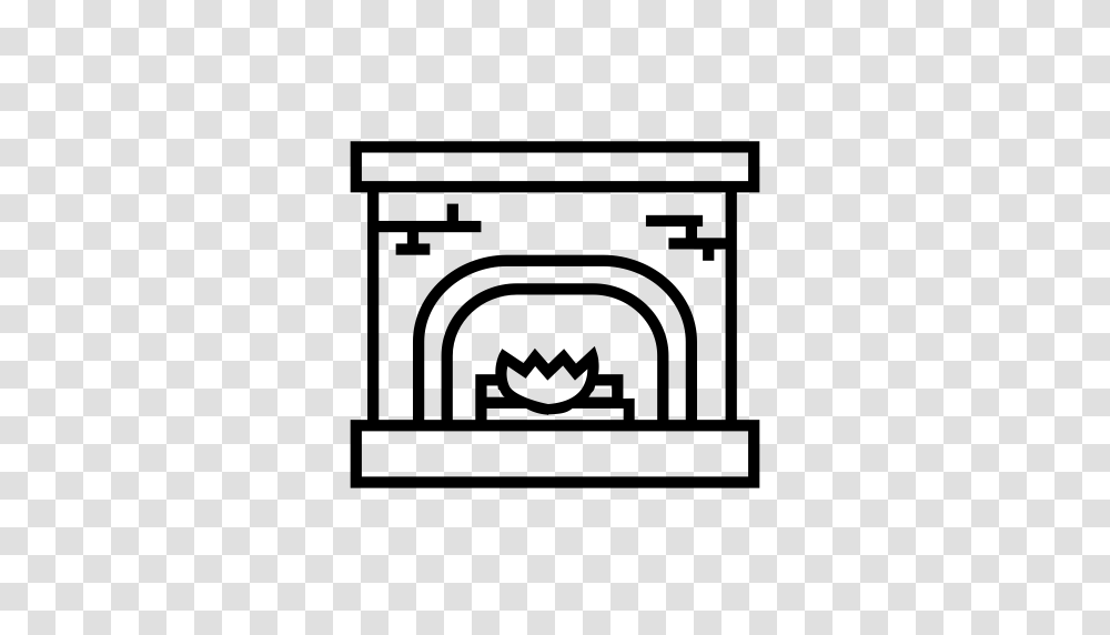 Home Fire Warm Fireplace Grate On The Ear Icon, Gray, World Of Warcraft Transparent Png