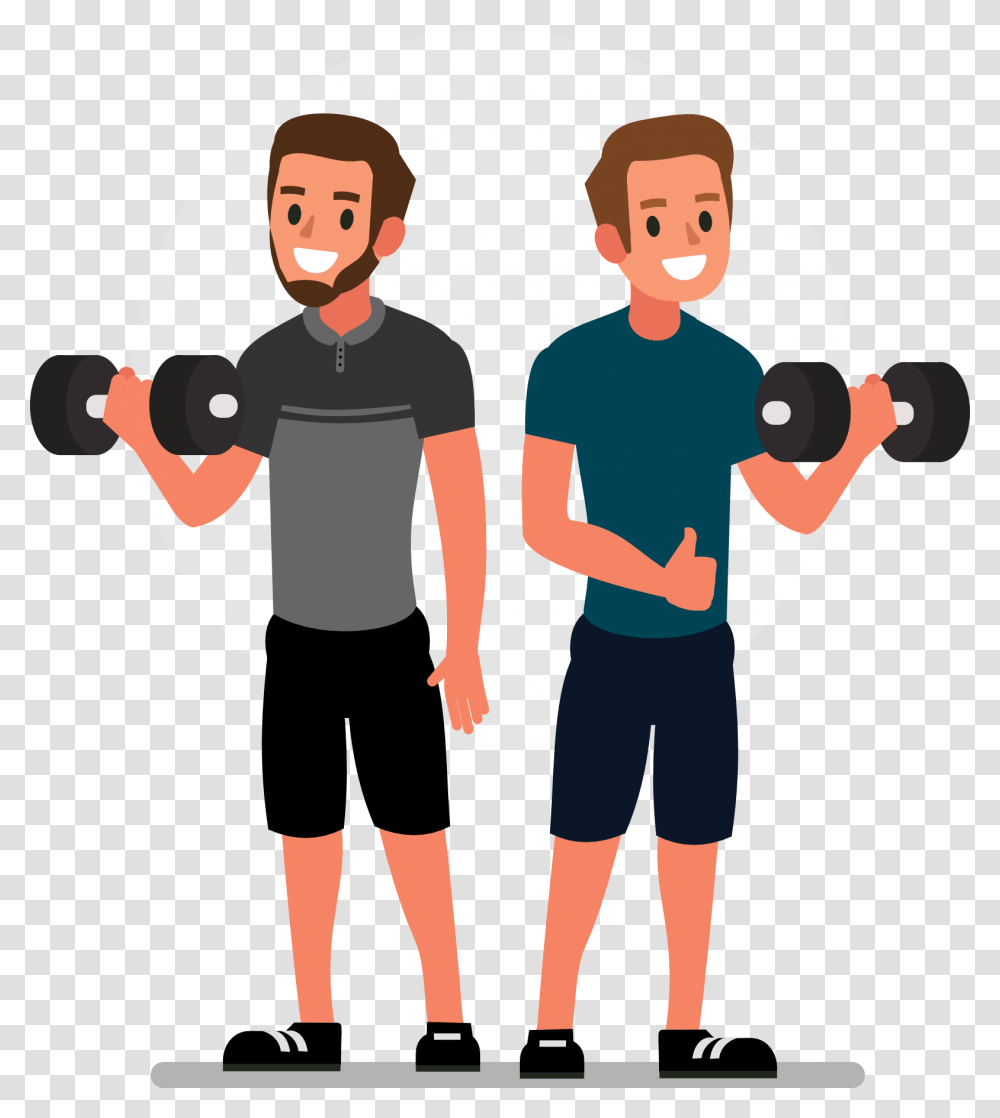 Home Fitness Training Animated, Person, Human, Sport, Sports Transparent Png