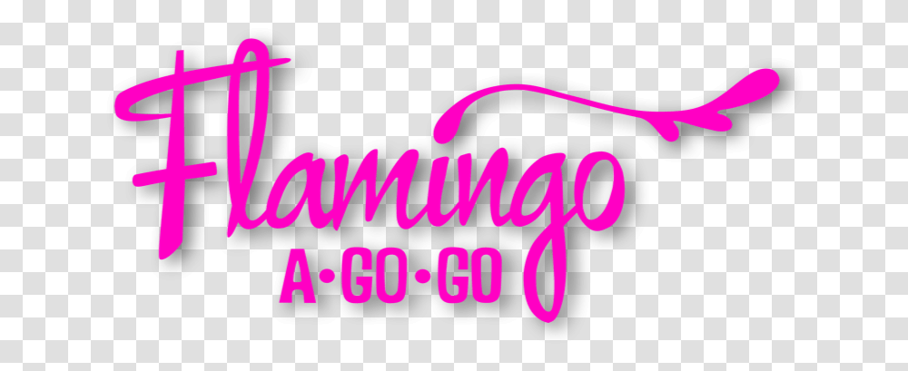 Home Flamingo A Go Go Logo, Text, Alphabet, Word, Symbol Transparent Png
