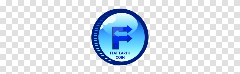 Home Flat Earth Coin, Recycling Symbol, Logo, Trademark Transparent Png