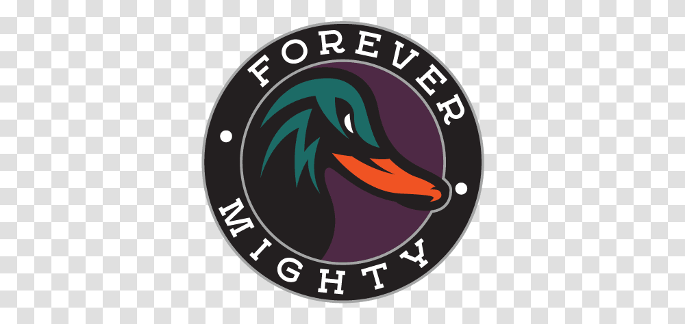 Home Forever Mighty Podcast Forever Mighty Anaheim Automotive Decal, Logo, Symbol, Text, Emblem Transparent Png