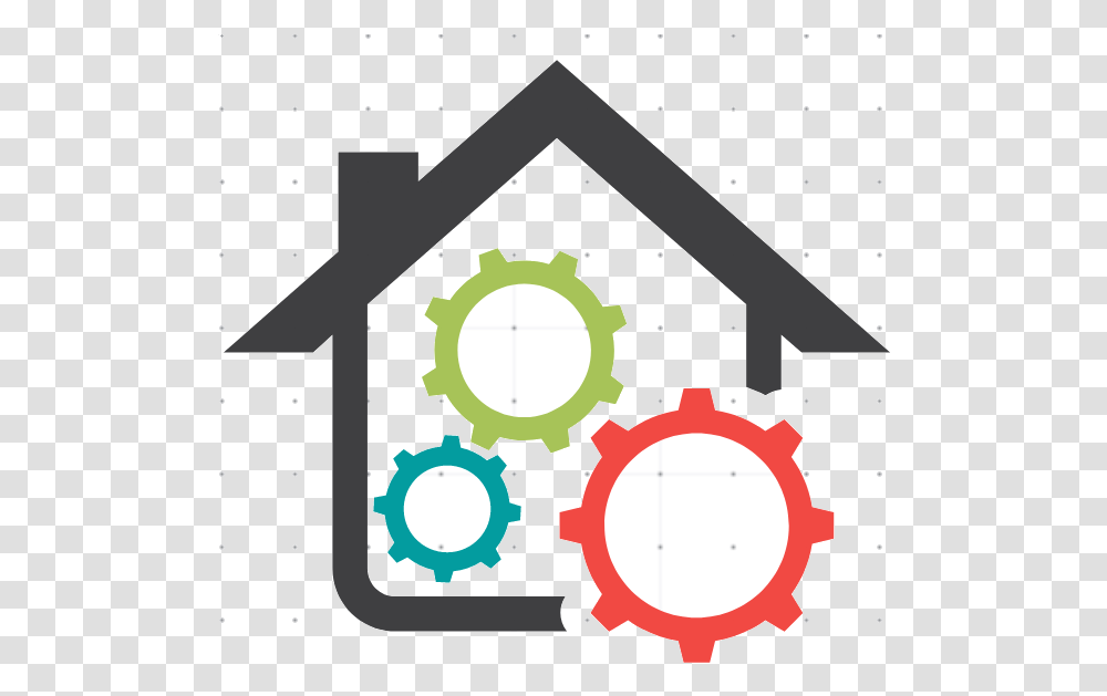 Home Gear Icon, Number, Machine Transparent Png