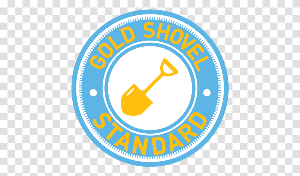 Home Gold Shovel Standard Certified, Tool, Text, Symbol, Alphabet Transparent Png