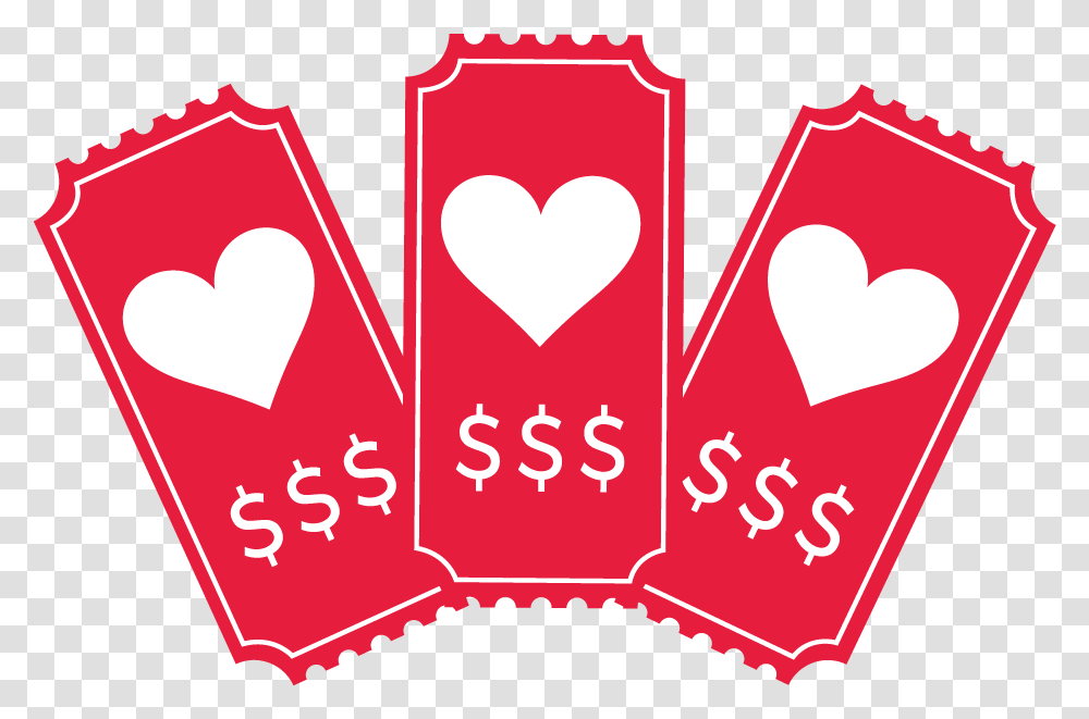 Home Heart Raffle Tickets, Label, Text, Sticker, Symbol Transparent Png