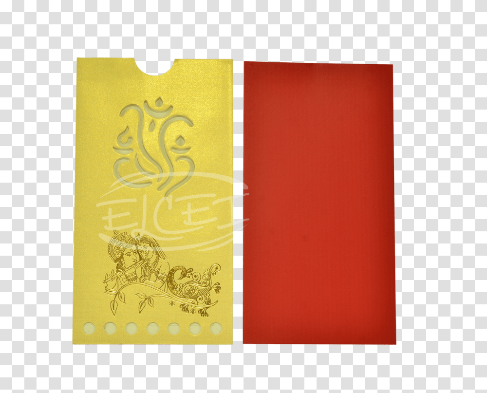 Home Hindu Wedding Cards Traditional Pouch Card Motif, Paper, File Binder Transparent Png