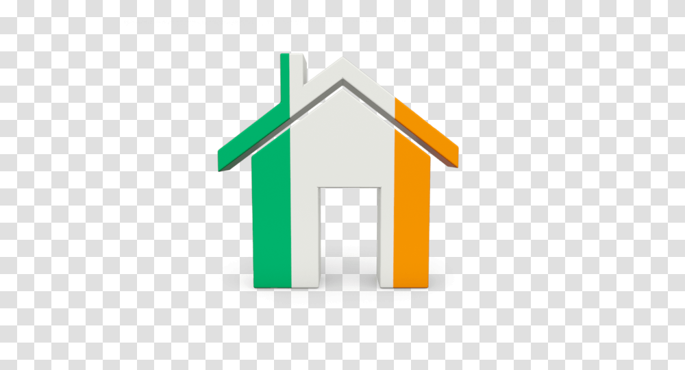 Home Icon Illustration Of Flag Of Ireland, Cross, Label Transparent Png