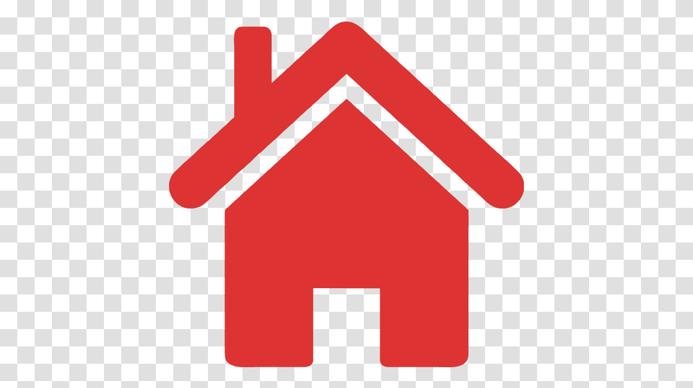 Home Icon Red, Label, Cross Transparent Png