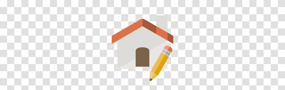 Home Icons, Pencil, Rubber Eraser, Crayon Transparent Png