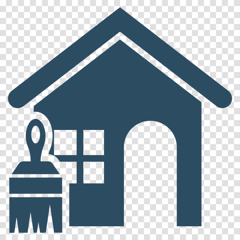 Home Improvement Icon Icon, Building, Dog House, Den, Housing Transparent Png