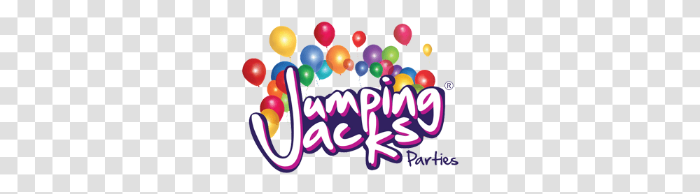 Home Jumping Jacks Hq Birthday Package Company Logo, Balloon, Text Transparent Png