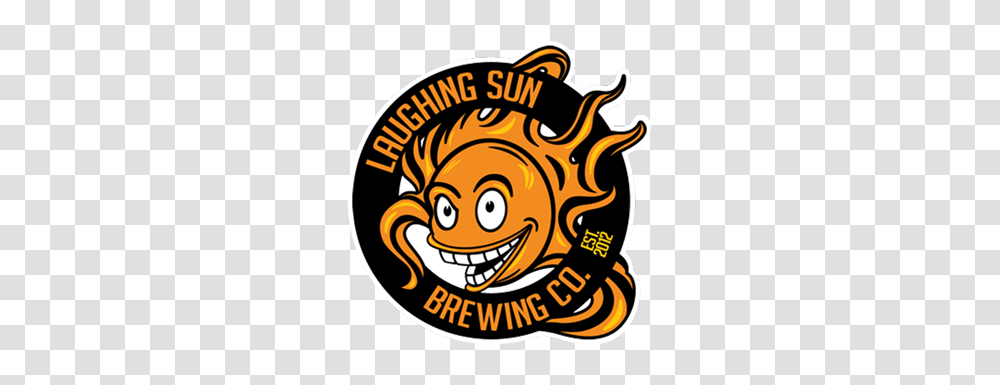 Home Laughing Sun Brewing, Label, Sticker, Logo Transparent Png