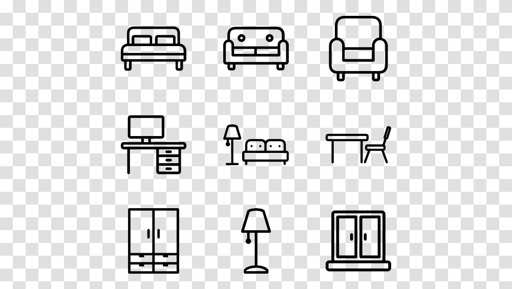 Home Living Living Room Icon, Gray, World Of Warcraft Transparent Png