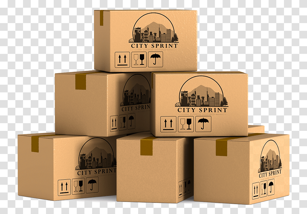 Home Logistics Branded Boxes Box, Package Delivery, Carton, Cardboard Transparent Png