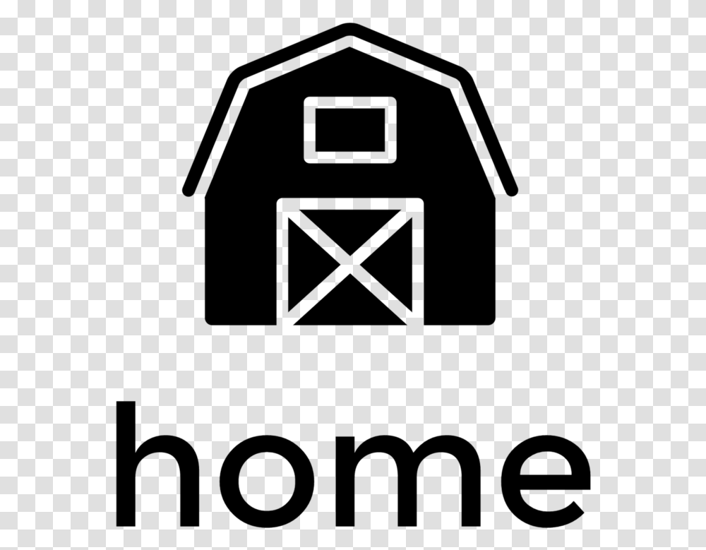 Home Logo Black Farm House Red Farmhouse Clipart, Gray, World Of Warcraft Transparent Png