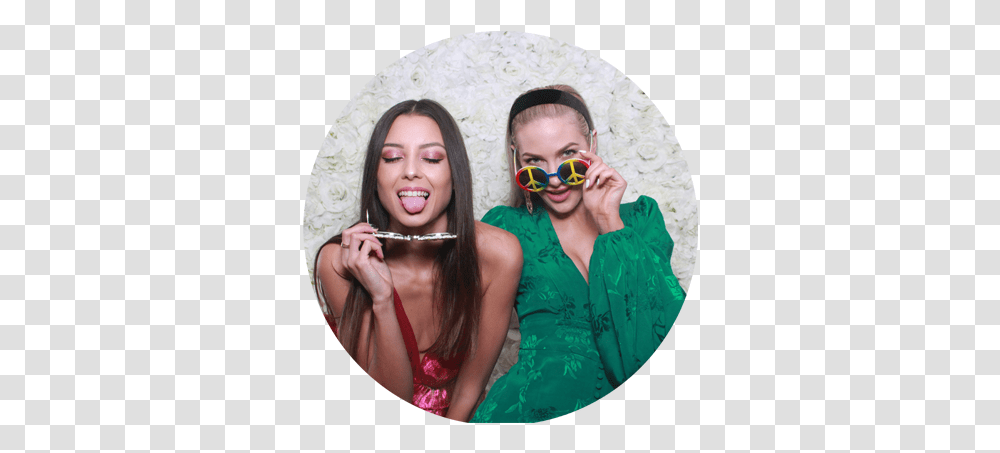 Home Magic Photo Booth Sydney Girl, Person, Sunglasses, Accessories, Costume Transparent Png