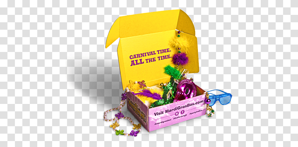 Home Mardi Gras Box Flower, Food, Sweets, Confectionery, Treasure Transparent Png