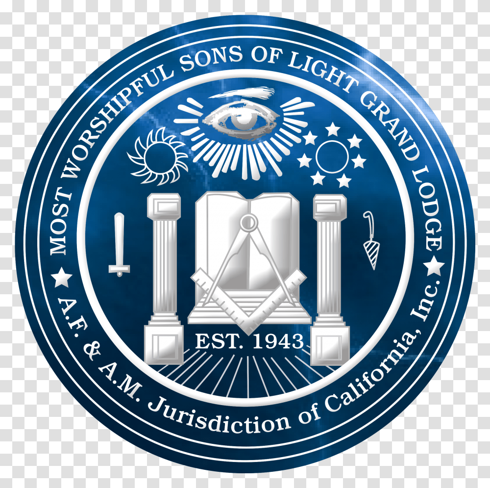 Home Masonic Lodge Logo, Symbol, Trademark, Badge, Emblem Transparent Png