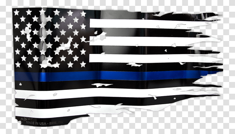 Home Metalheads Thin Blue Line Flag, Bumper, Vehicle, Transportation, Monitor Transparent Png