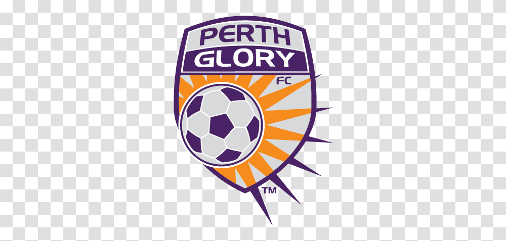 Home Myfootball Perth Glory Logo, Soccer Ball, People, Symbol, Poster Transparent Png