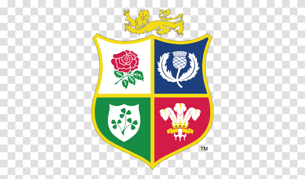 Home Nations Want Greater Share Of Lions Tour Profits British And Irish Lions Logo, Armor, Shield, Poster, Advertisement Transparent Png