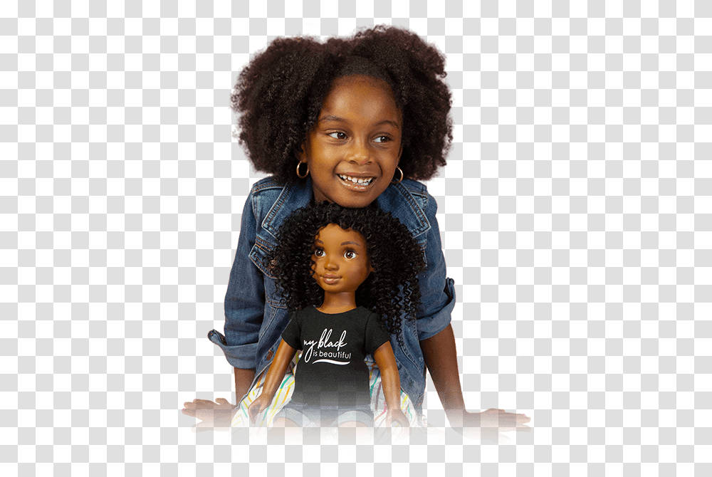 Home Natural Hair African American Dolls, Person, Human, Clothing, Apparel Transparent Png