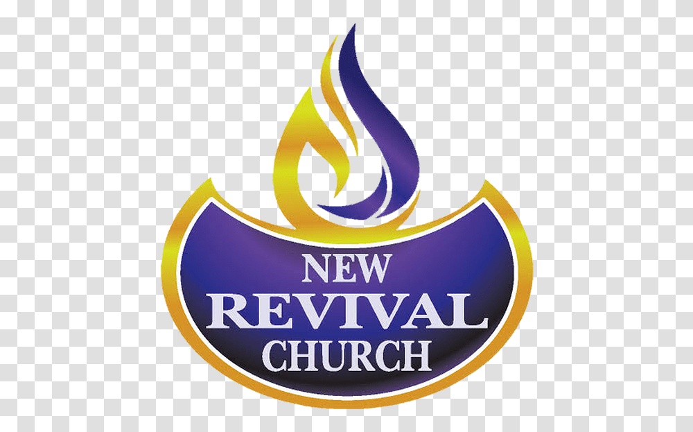Home New Revival Church Vertical, Logo, Symbol, Trademark, Fire Transparent Png