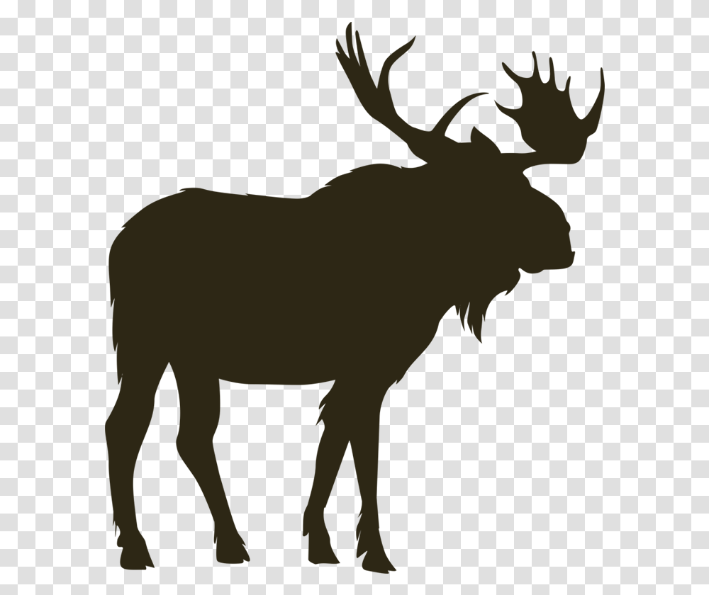 Home North River Outfitting Moose Vector, Animal, Wildlife, Mammal, Silhouette Transparent Png