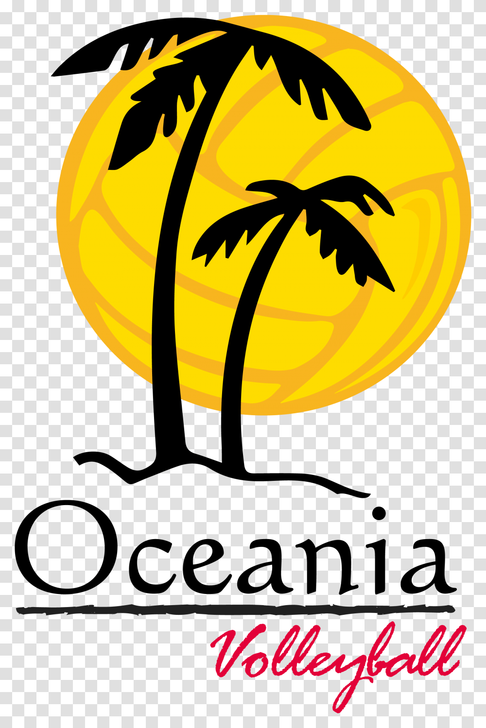 Home Oceania Volleyball Flamingo And Palm Tree Clip Art, Astronomy, Halloween, Sphere, Outer Space Transparent Png