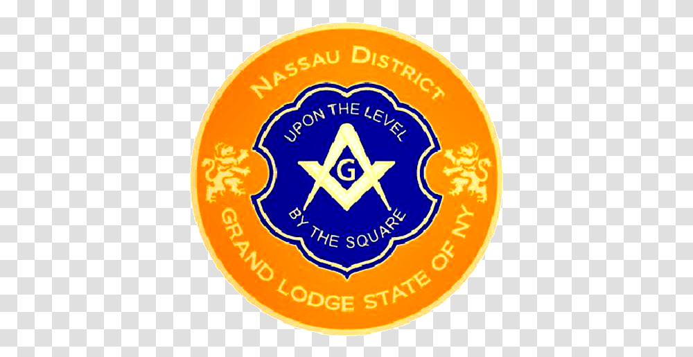 Home Of The Nassau Masonic District Grand Lodge Of New Language, Logo, Symbol, Trademark, Badge Transparent Png