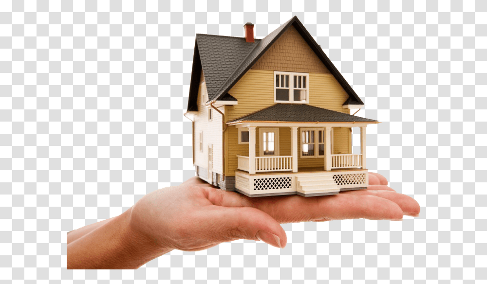 Home On Hand, Housing, Building, House, Cottage Transparent Png