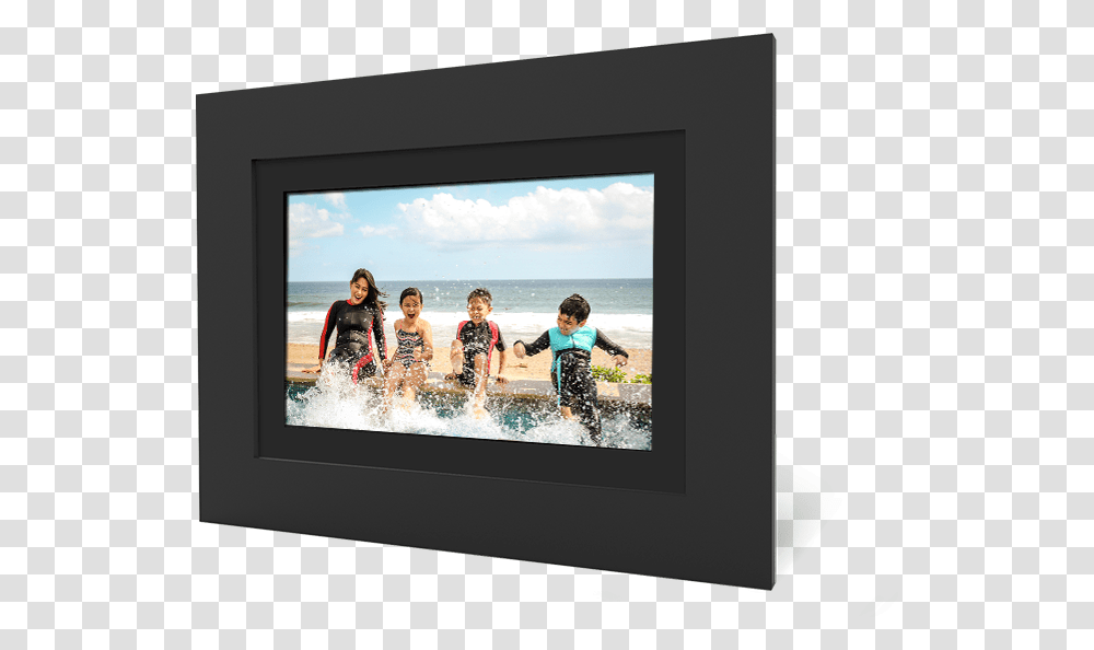 Home Photo Frame, Monitor, Screen, Electronics, Person Transparent Png