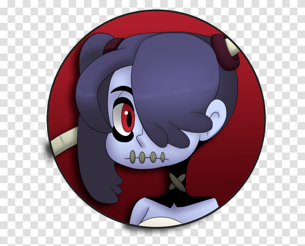 Home Pin Back Buttons Skullgirls Squigly Pin Skullgirls Squigly, Helmet, Apparel Transparent Png