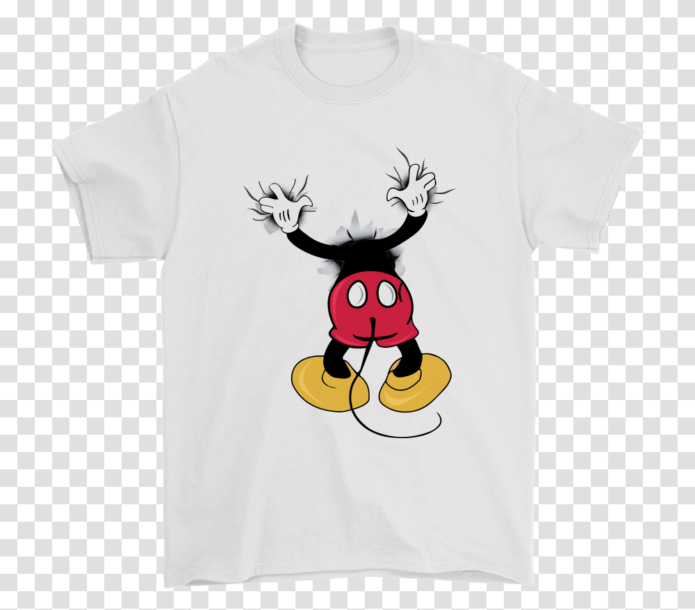 Home Products Funny Mickey Mouse T Shirt, Apparel, T-Shirt, Plant Transparent Png