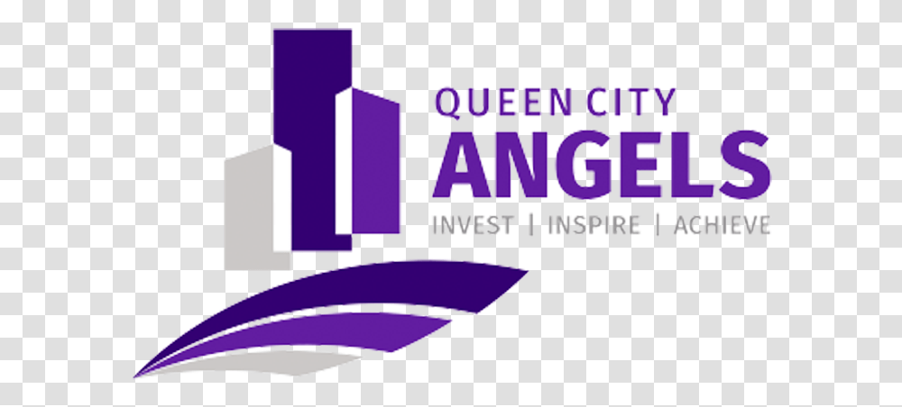 Home Queen City Angels Logo, Purple, Text, Graphics, Art Transparent Png