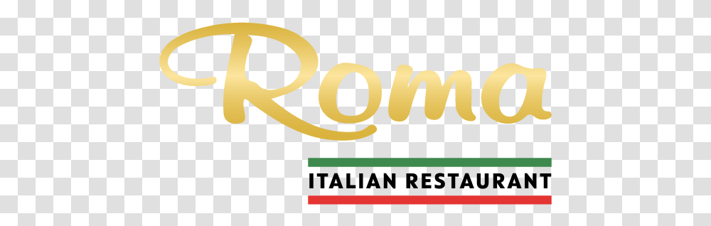 Home Roma Italian Restaurant Vertical, Text, Label, Word, Logo Transparent Png