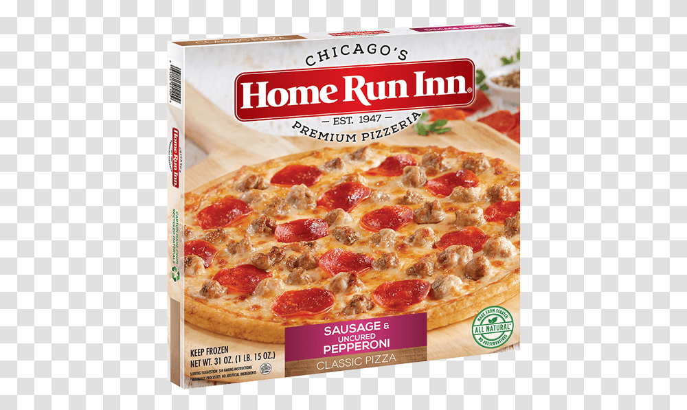 Home Run Inn Frozen Pizza, Food, Plant, Produce Transparent Png