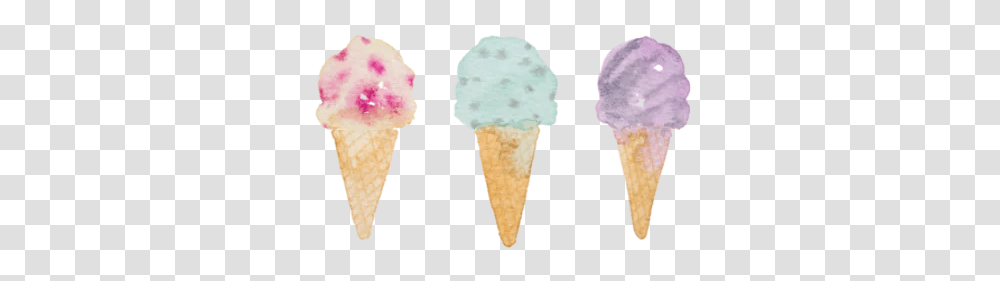 Home Simple Ice Cream Watercolor, Dessert, Food, Creme, Sweets Transparent Png