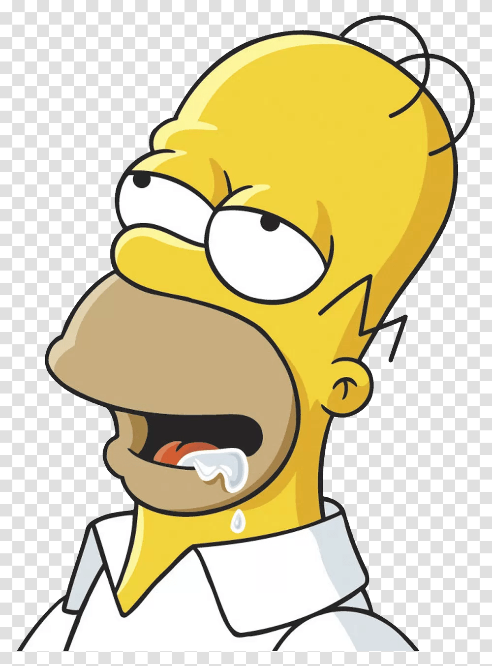 Home Simpson Image, Label, Food, Helmet Transparent Png