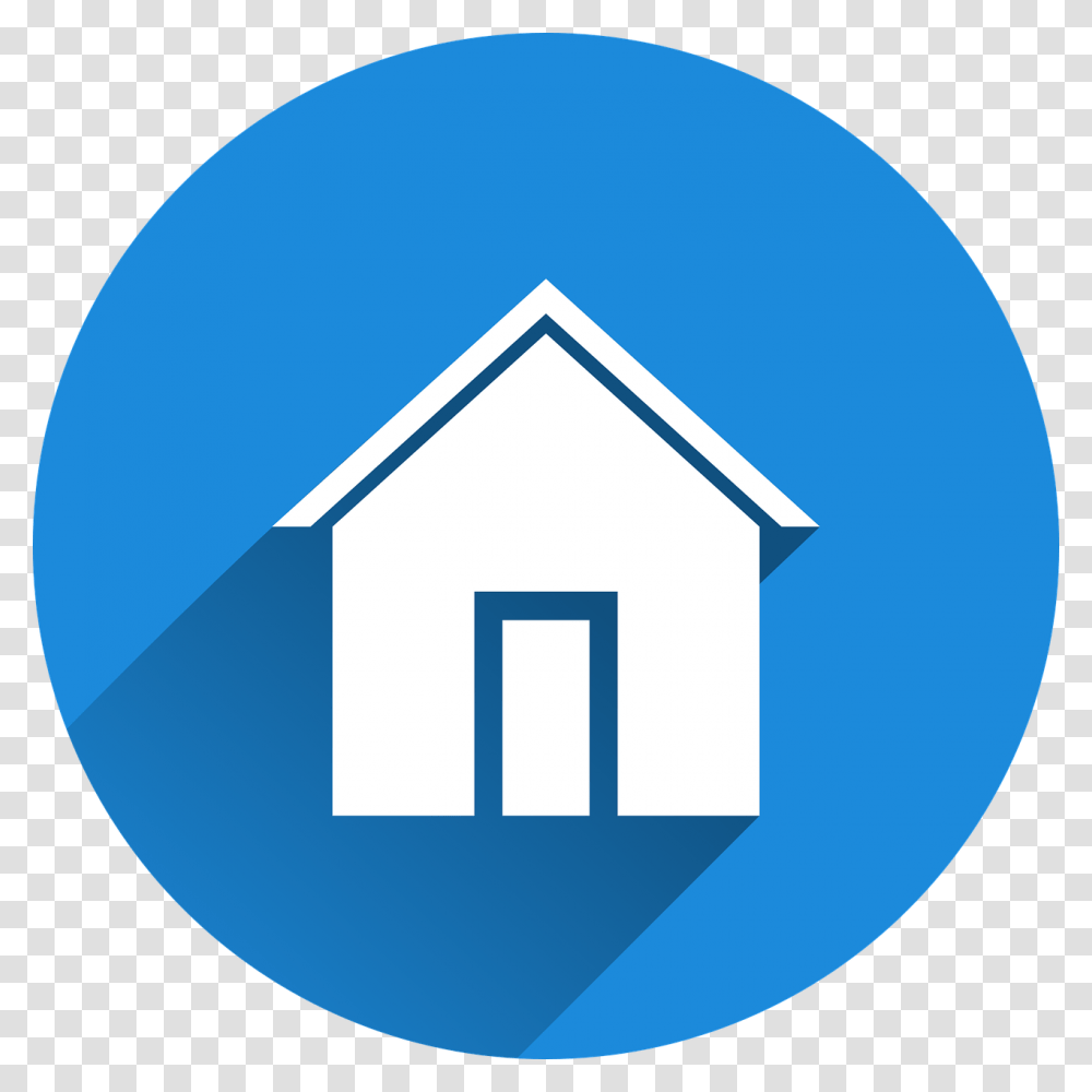 Home Start Top Icon Image Flat Home Icon, Logo, Sphere, Building Transparent Png