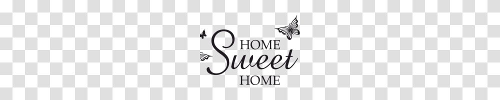 Home Sweet Home Clip Art Home Sweet Home Butterfly Dxf, Alphabet, Label, Word Transparent Png