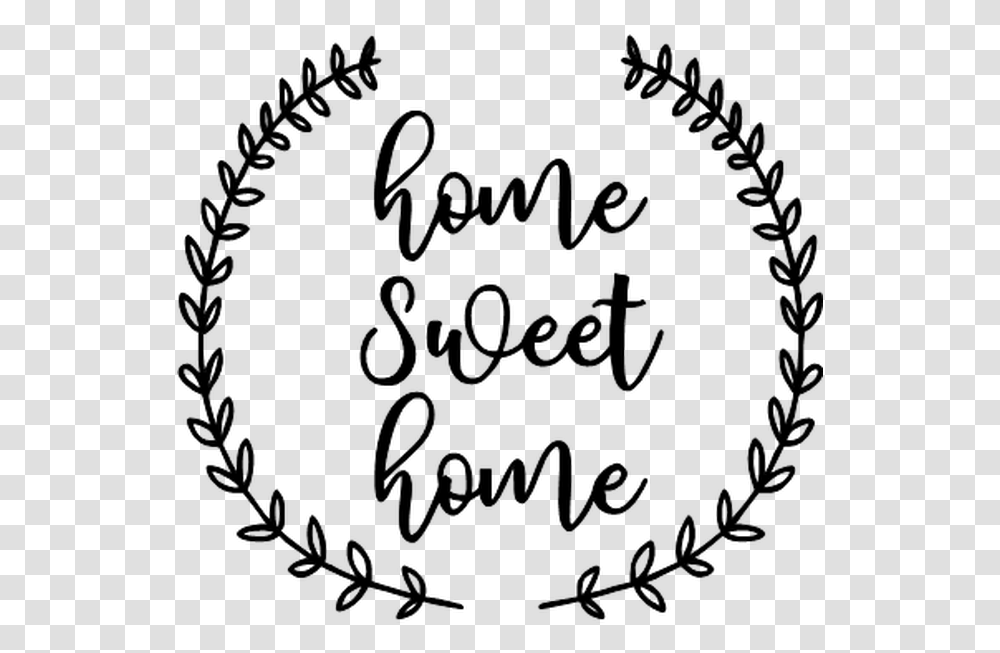 Home Sweet Home Laurel Wreath Christmas Bow Svg, Gray, World Of Warcraft Transparent Png