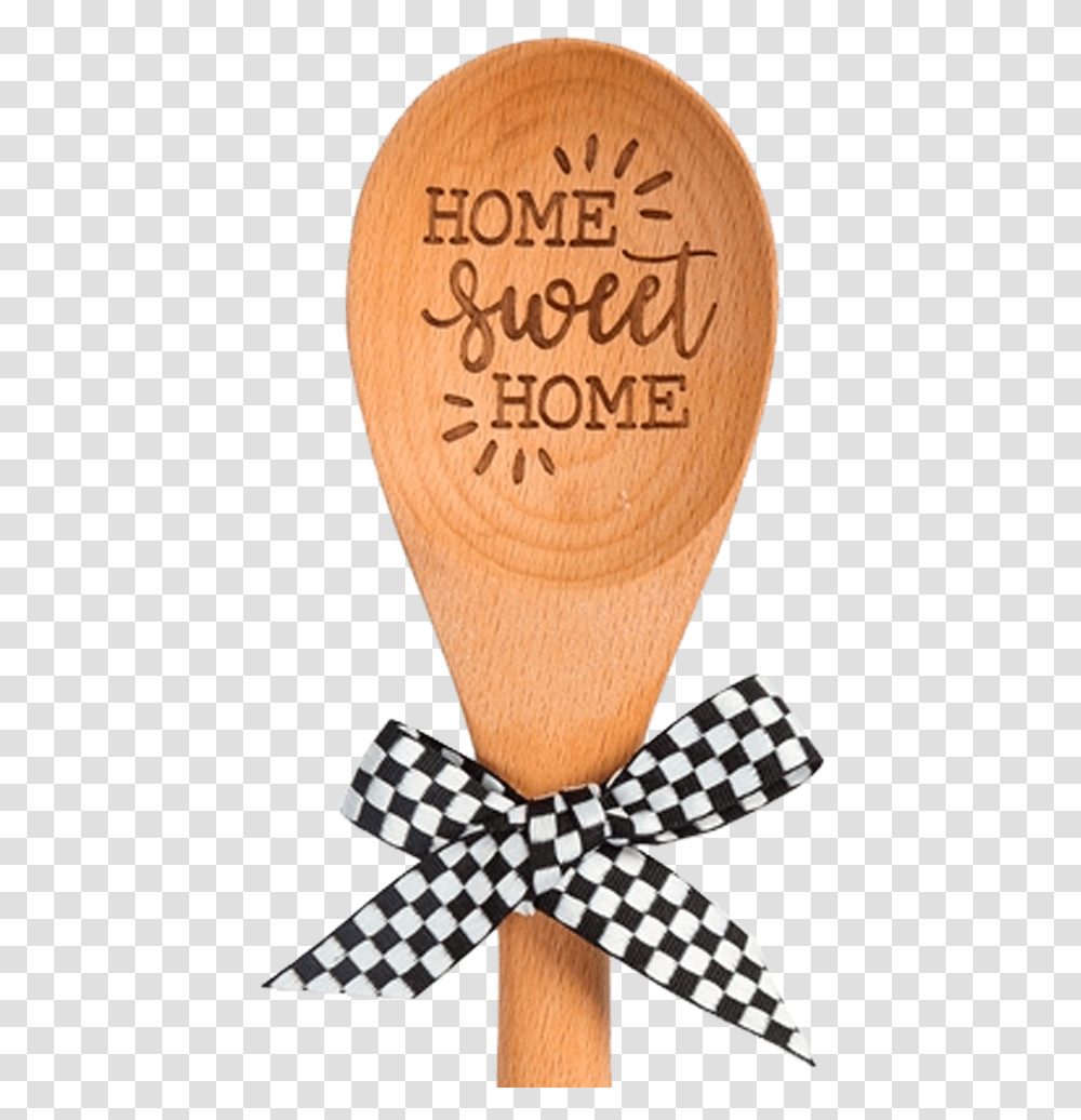 Home Sweet Home Wooden Spoon Pixel Art Panda With Heart, Cutlery, Tie, Accessories, Accessory Transparent Png