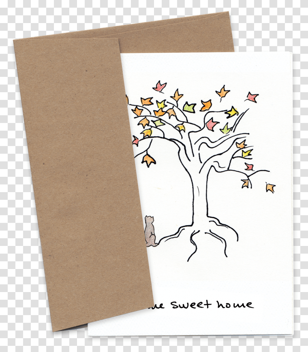 Home Sweet Tree, Envelope, Bird, Animal, Mail Transparent Png