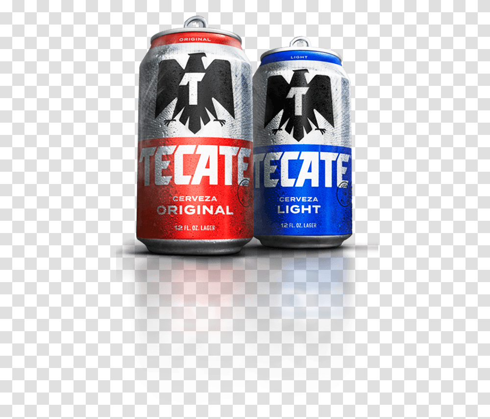 Home Tecate Beer Usa Tecate Light Y Roja, Soda, Beverage, Drink, Lager Transparent Png