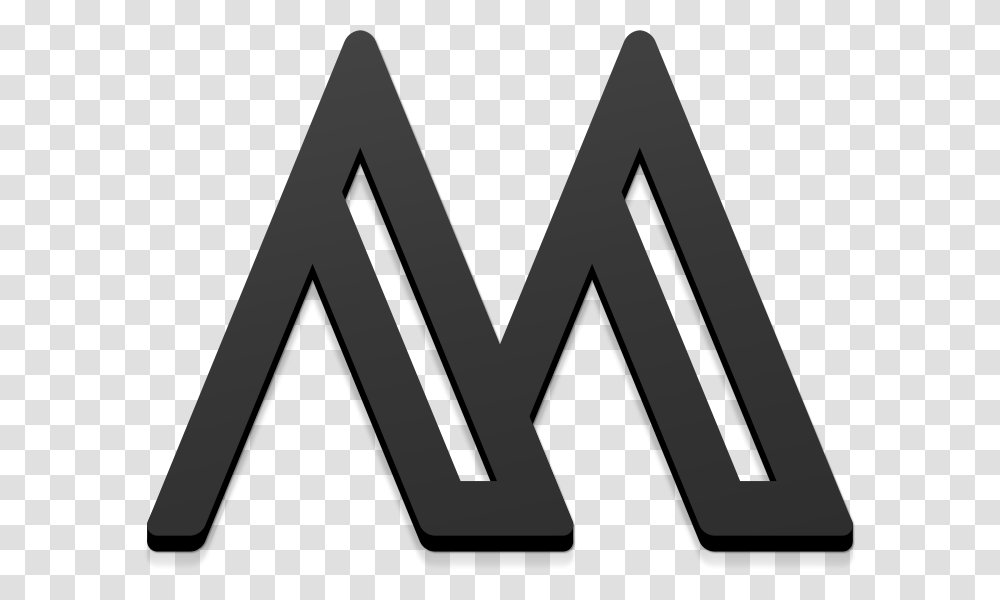Home Testing M Icon Simbol M, Triangle, Utility Pole Transparent Png